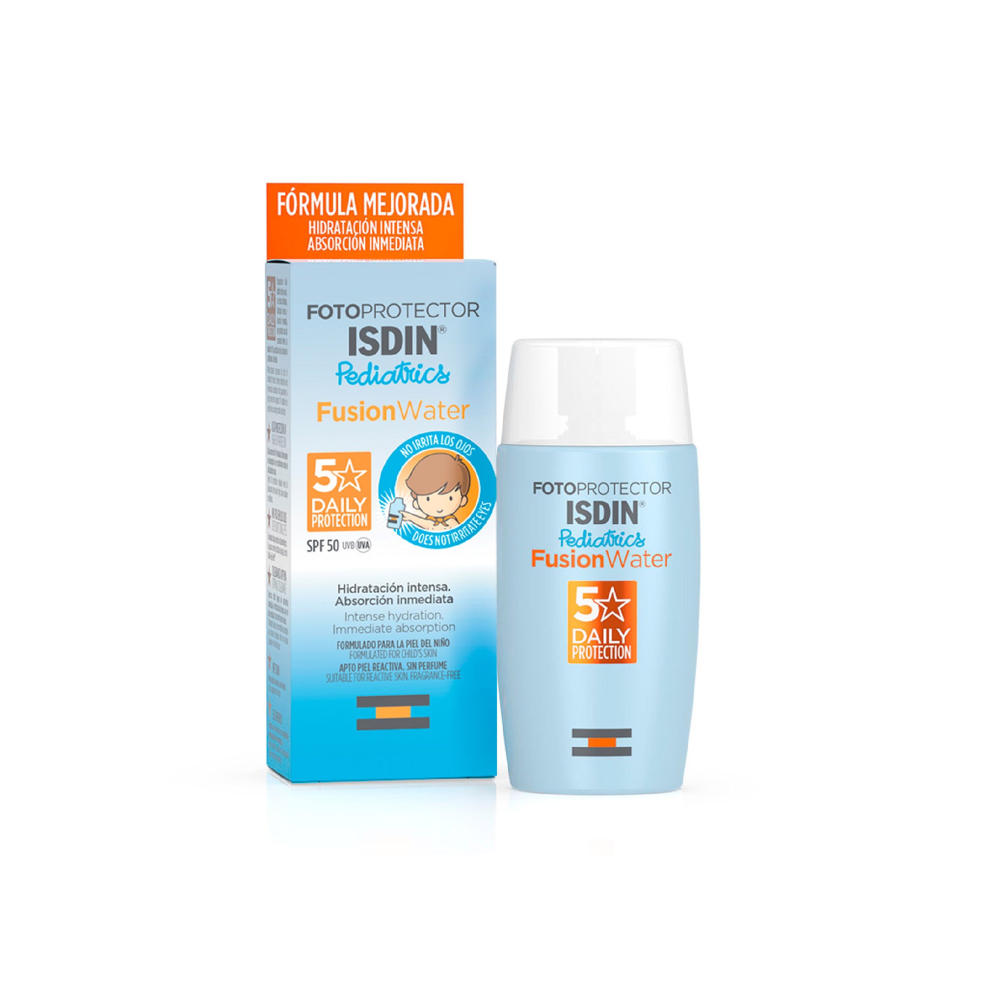 Fotoprotector Fusion Water Pediatrics SPF 50